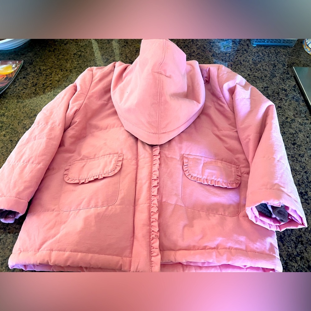 Girls pink jacket